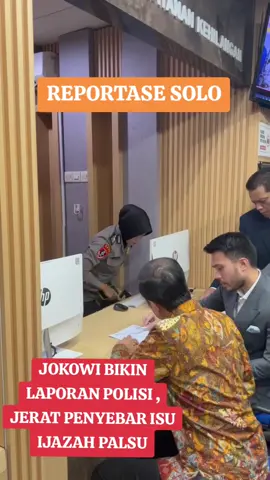 Jokowi lapor sendiri ke Polda Metro Jaya#jokowi #ijazahpalsu #poldametrojaya #jokowidodo 