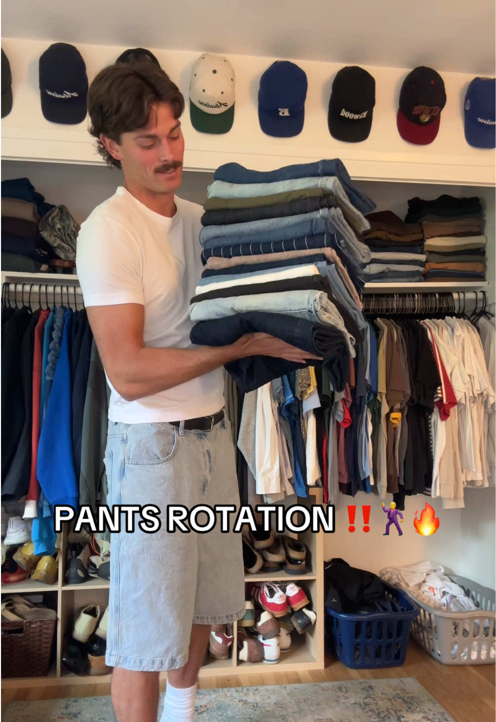 tag someone with a better jeans rotation (I’m joking so many people do but this is mine) brands: @Pool House New York @Elwood @aleksander hender @Kotn @8thwndr @Jeanerica #mensfashion #outfitinspo #jeans #pants #baggyjeans 