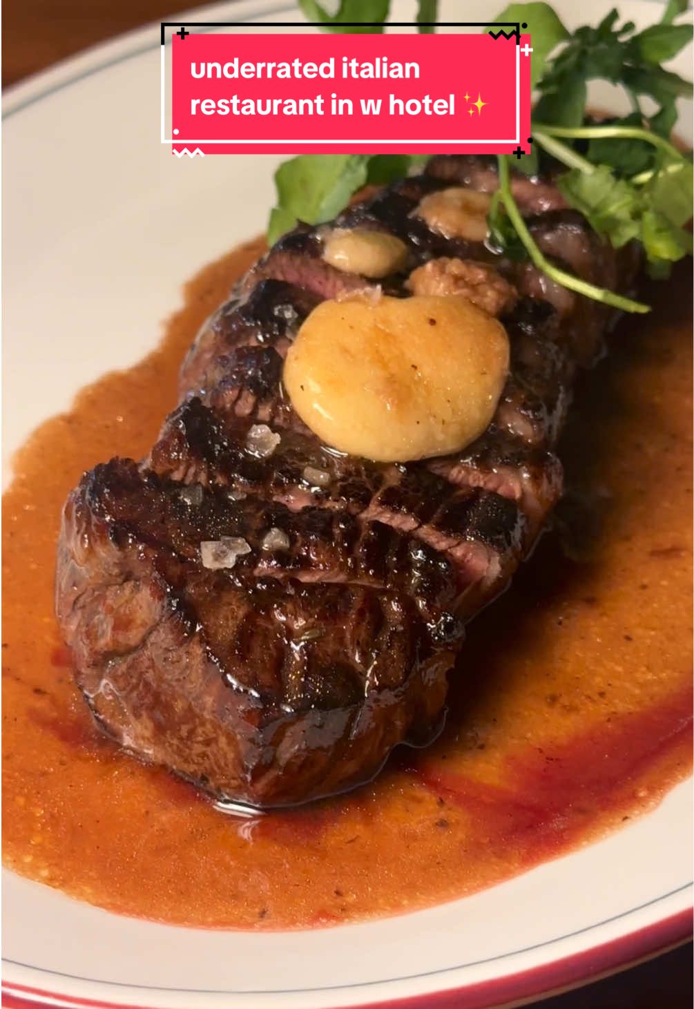 ad | one of melbourne’s best 5 star hotels has a secret… 🤫💕 #melbournefood  📍 LOLLO — inside of @W Hotels melbourne ✨ (408 flinders lane melbourne cbd)  #melbourneitalian #italianrestaurant #melbournesteak #melbournecbd #melbourneeats 