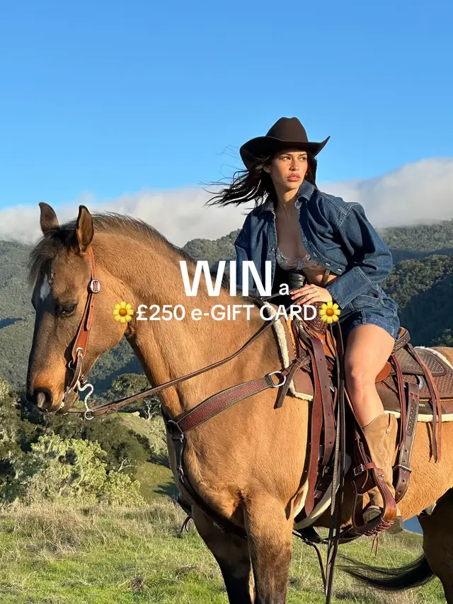 WIN a 🌼£250 e-GIFT CARD🌼 just in time for the launch of Dust and Daisies! All you have to do to win: 1. Like this post 2. Tag 2 of your besties in the comments. (The more tags, the more entries!) 3. Make sure you're following us P.s. Head to our IG to double your chances 👀  We’ll be selecting 3 winners from the comments sections before Dust and Daisies goes live tonight at 6pm BST. This collection is limited edition, so a word of advice: be ready ✨& get commenting 👉 