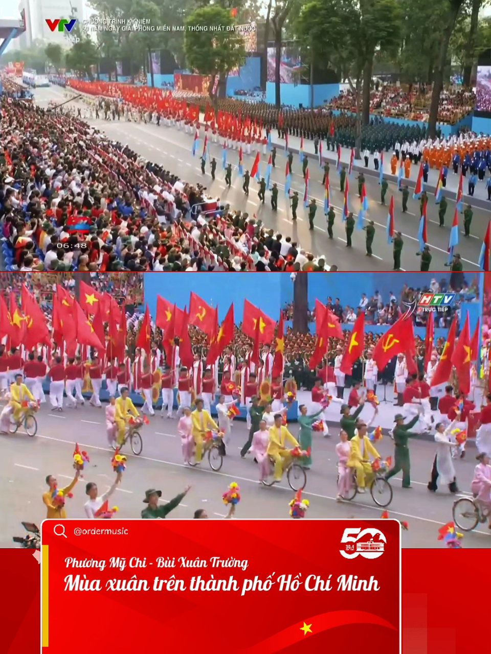 Mùa xuân trên thành phố Hồ Chí Minh - Phương Mỹ Chi & DoubleT2. @Nhịp sống Gen Z  #OrderMusic #NhipSongGenZ #GenZLife #Music #tiktokgiaitri #50namgiaiphongmiennnam🇻🇳 