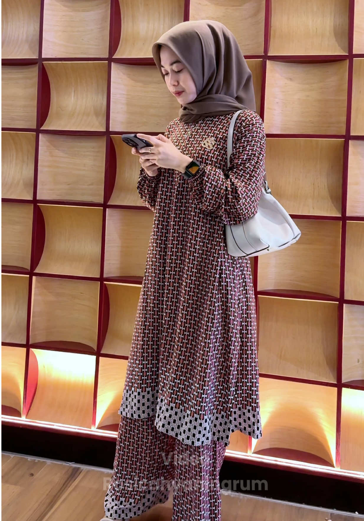 RAYA SET TUNIK RAYON MOTIF 🛒🔥 #fypviralシ #outfitdeas #viraltiktok 