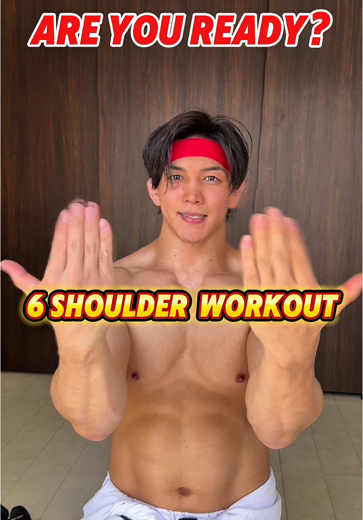 6 shoulder  workout‼️ . . #shoulderworkout #exercise #fyp #おすすめ #おすすめにのりたい #バズる #Fitness #bodybuilding 
