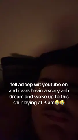 yea bro i'm not watching yt while sleeping no more😭#youtube #scary #scaryvideo #fypシ 