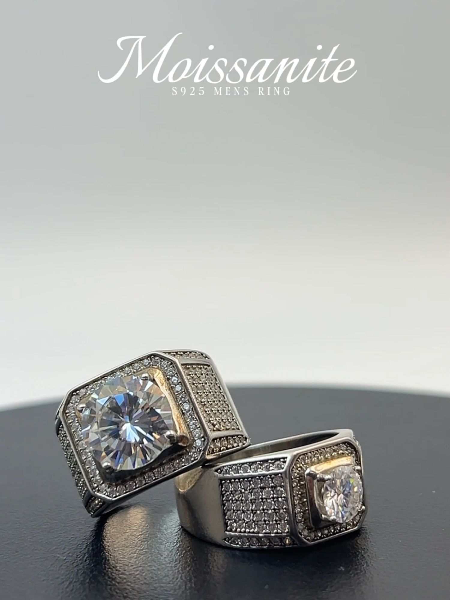 Rings for Men that you're looking for! Get yours Now!#ring #jewelry #fashion #giftideas #jewelrytiktok #fyp #moissanite #moissanitejewelry #mensring