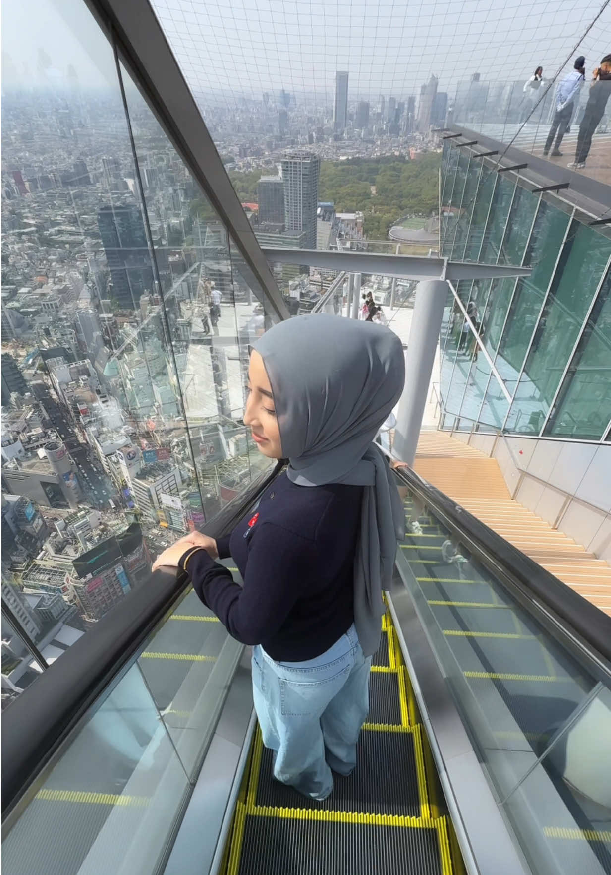 Shibuya Sky, 19th April 2025 ##japan #shibuyasky #shibuya 