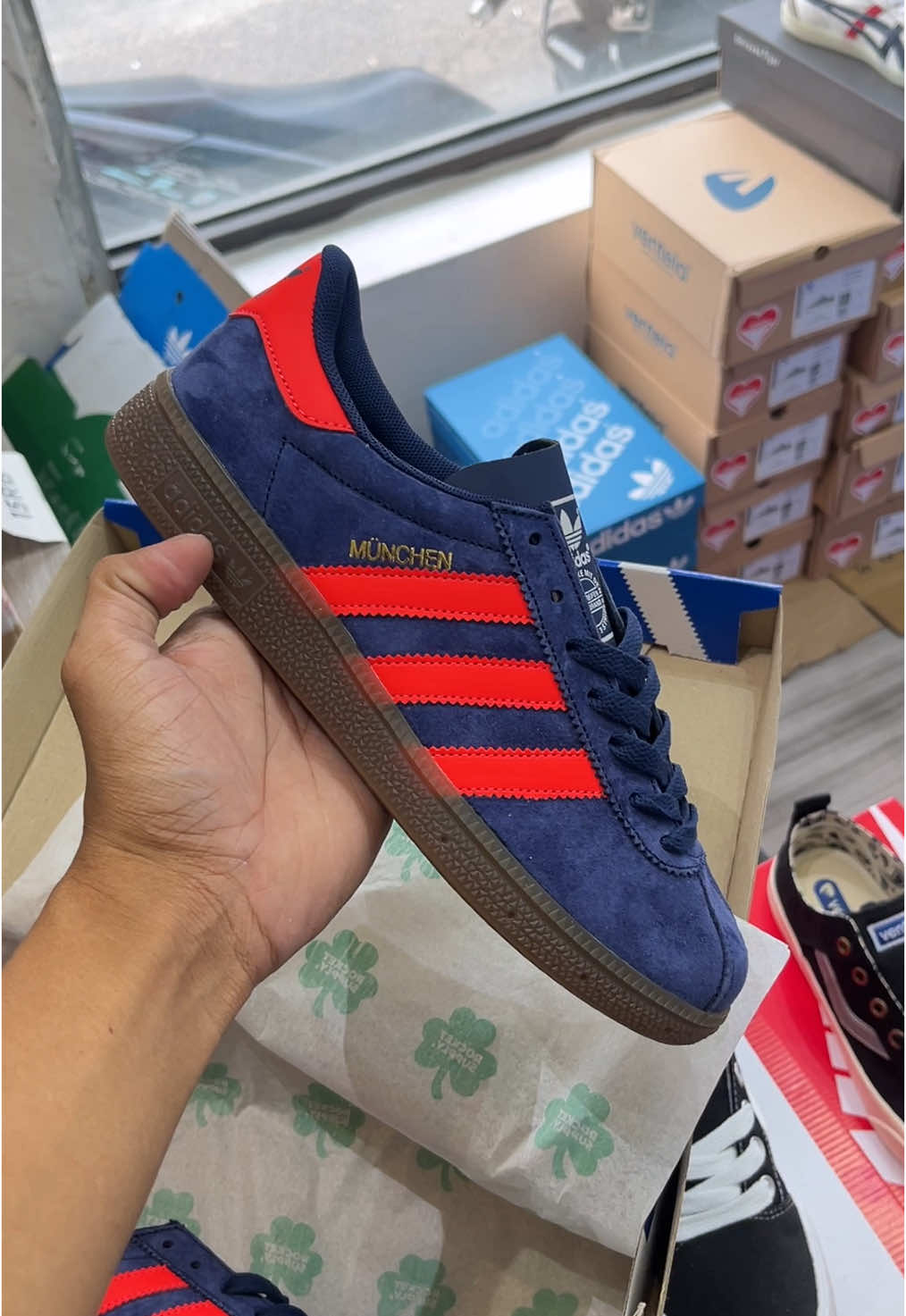 MUNCHEN DUBLIN ❤️‍🔥 // NEW & BOX // SIZE 40-44 🤯✋🏻 ••• 📩 INFO & ORDER KLIK LINK BIO : 🏡 TOKO OFFLINE : Alamat lengkap : Jl. Kenanga No.13, Laweyan, Kec. Purwosari, Kota Surakarta, 57142. Google Maps : “ Rocket Supplys “ 🌐 ONLINE ORDER :  Shopee : Rocket Supplys Whatsapp : 0895-3402-40002 📺 SOCIAL MEDIA : Instagram : @rocketsupplys_ Instagram Katalog : @rocket.katalog #fyp #adidasfootball #casualoutfits 