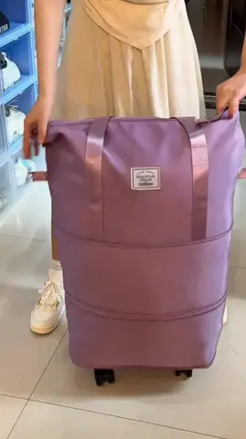 Foldable Travel Bag Expandable#fyp #2025 #tiktok #tiktokmademebuyit #Create 
