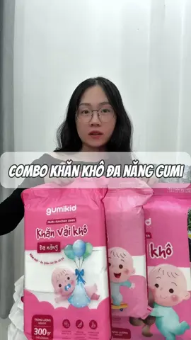 Nếu đang tìm một dòng khăn khô bình dân nhưng chất lượng ổn áp, các ba mẹ tham khảo thử khăn khô nhà Gumikid nhé 💕 #mecatcatne #gumi #gumikid #khankho #khănkhodanang #khankhodanang #mevabe #chamsocbeyeu #combotietkiem 