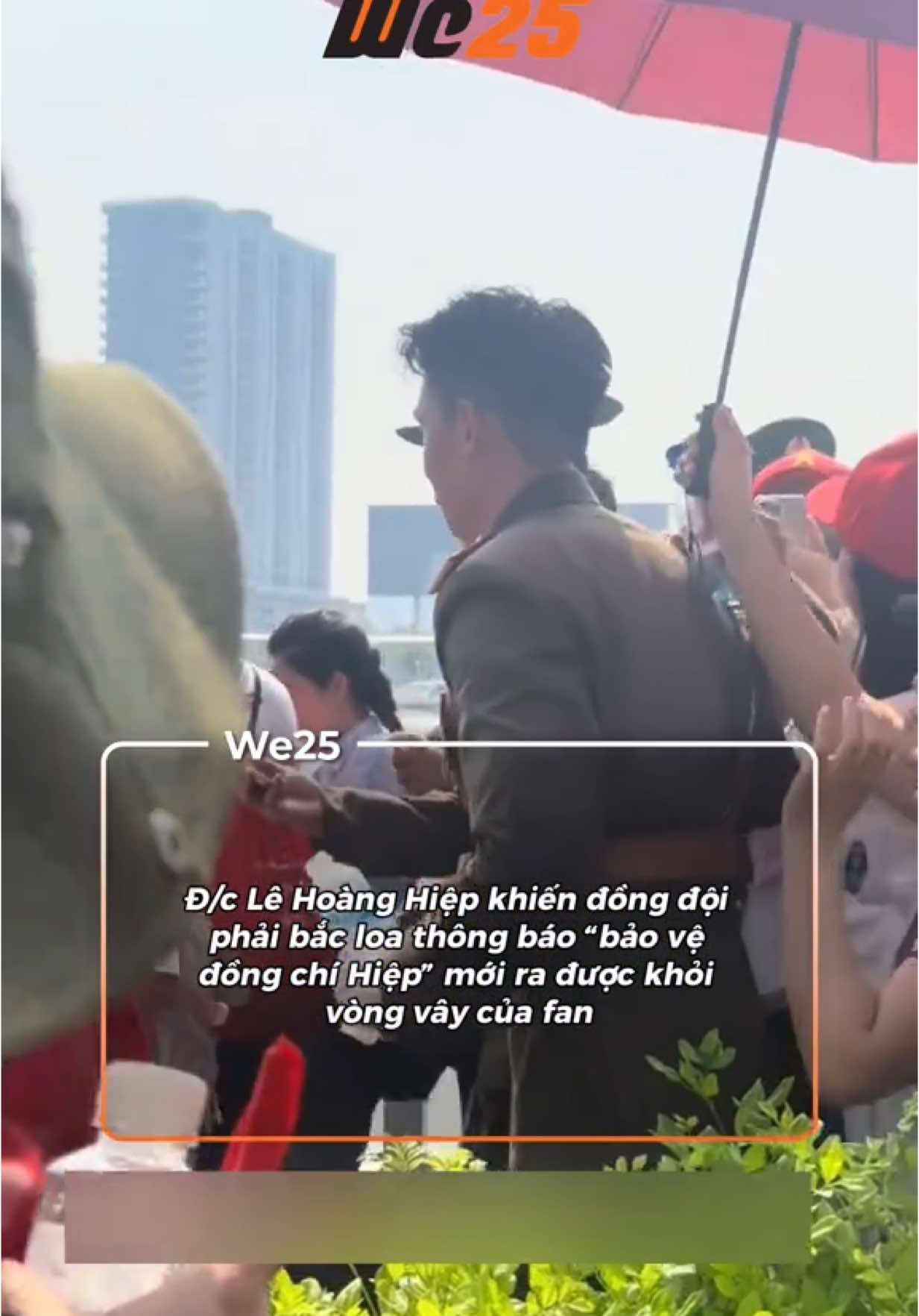 Nay đồng chí Hiệp cười nhiều hơn nè #tieuhong #news #we25 #vtcmedia 