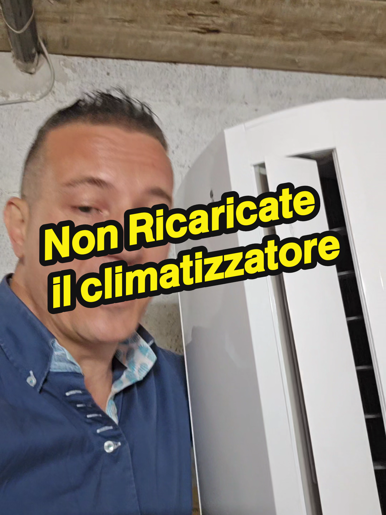 𝙉𝙤𝙣 𝙍𝙞𝙘𝙖𝙧𝙞𝙘𝙖𝙩𝙚 𝙞𝙡 𝙘𝙡𝙞𝙢𝙖𝙩𝙞𝙯𝙯𝙖𝙩𝙤𝙧𝙚  ! #climatizzatore #hvac #ricarica #Renzetti #idraulico 