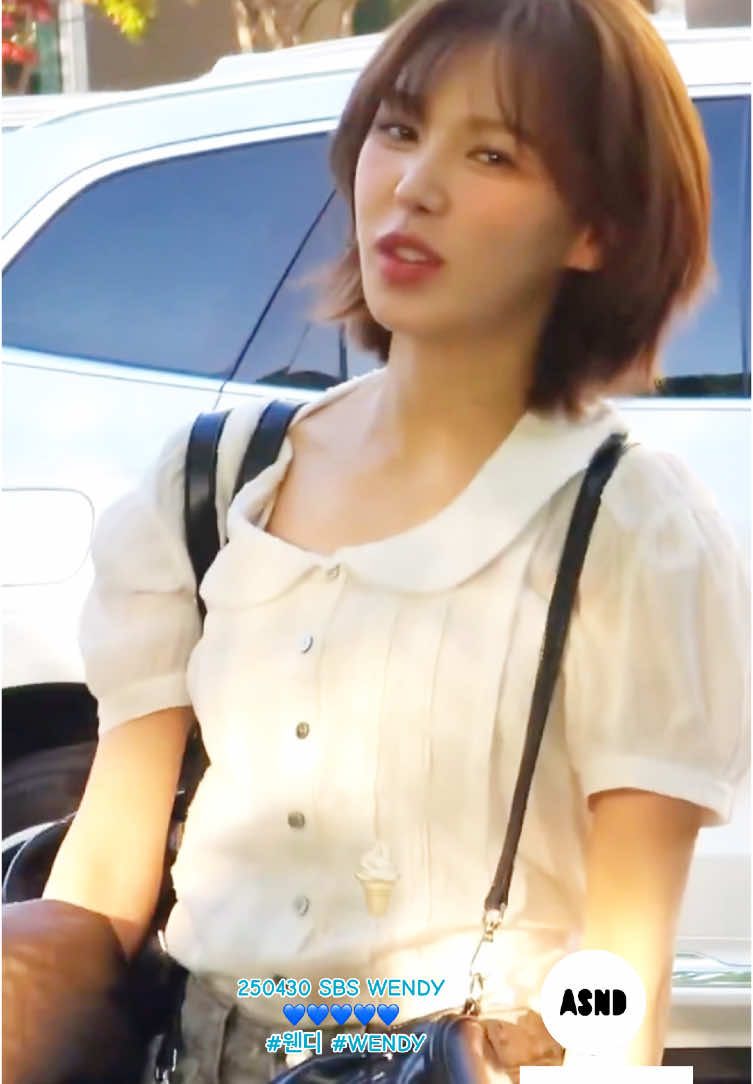 250430 SBS WENDY Wendy is so cute and cheerful today. 💙💙💙💙💙 #YOUNGSTREET #Wendy #웬디 #AlwaysWithWendy #WANSO #WanD #WendyShon #wendyredvelvet #wendyyoungstreet #ShonSeungwan #youngstreet #RedVelvet #ASND @WENDY @ASND 