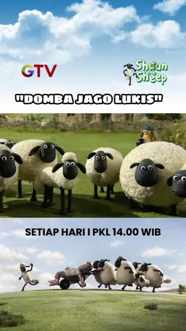 Hebat banget domba! #shaunthesheep #shaunthesheepgtv #shaun #tiktoktainment #lucu #gtv
