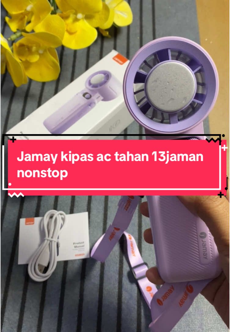 Wajib punya ni, anginya kenceng daya batre awet banget #kipas #kipasangin #kipasanginportable #kipasmini #jamay #kipasportable #turbo #kipasviral 