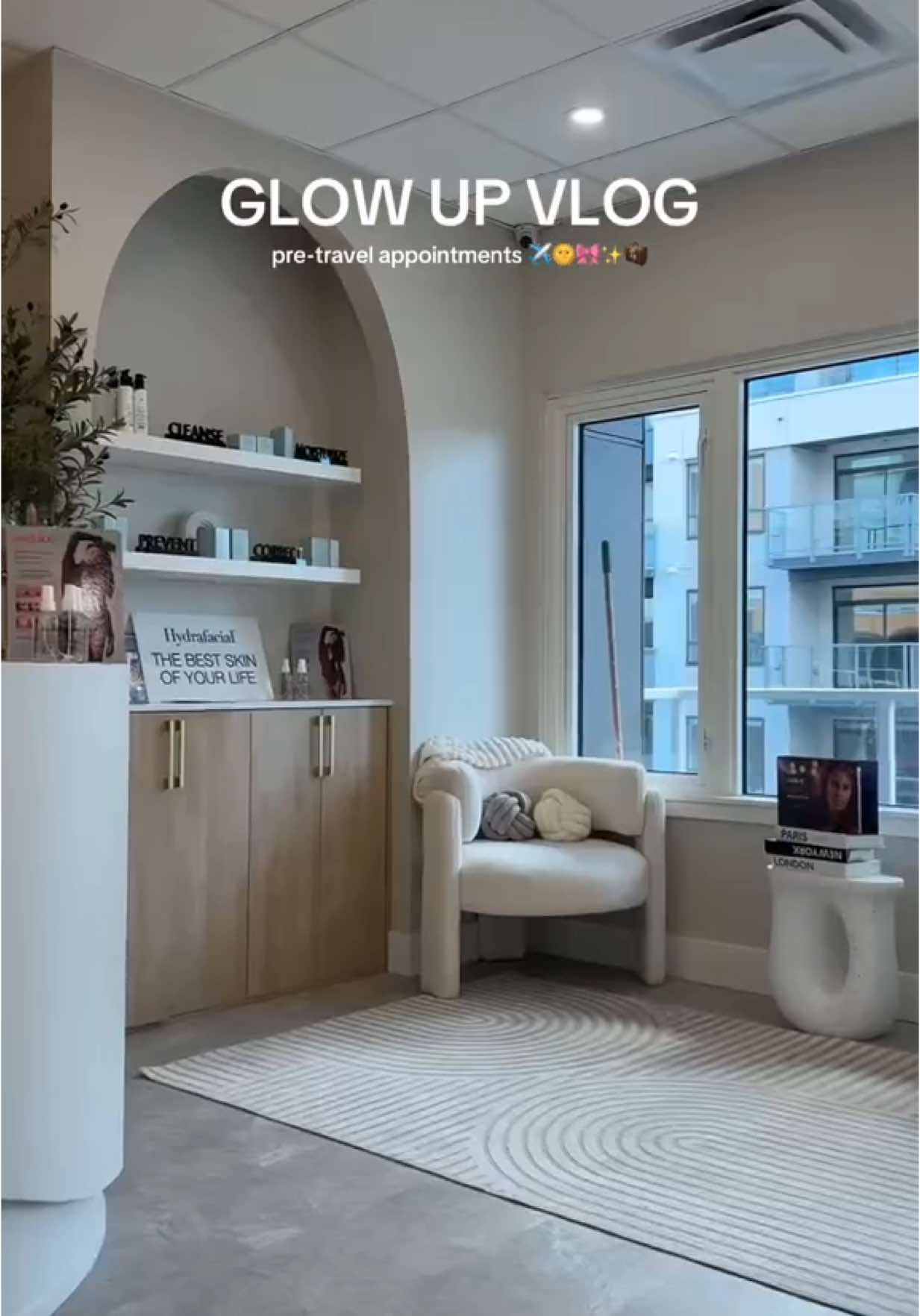 Glow up with me for my Europe trip 🤭🌊🧳🎀✈️ #minivlog #GlowUp #travel 