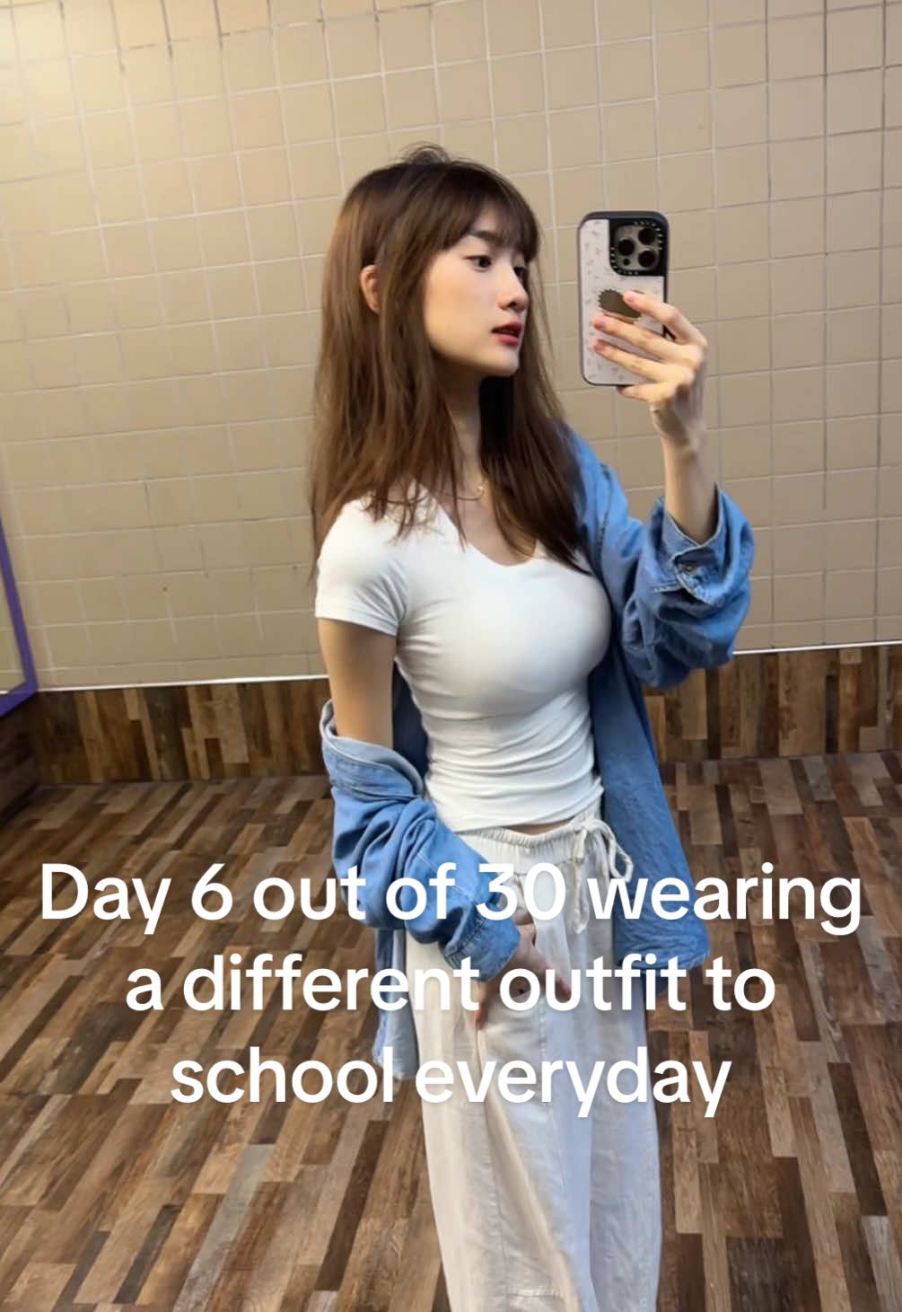 Today’s outfit: overslept and got ready in 10 min 