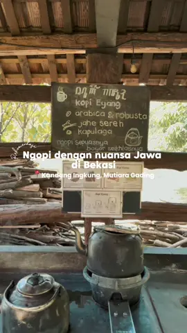 Ngopi sepuasnya bayar seikhlasnya?😱 #kandangingkungbekasi #kandangingkung #kulinerbekasi #bekasiplacetogo 