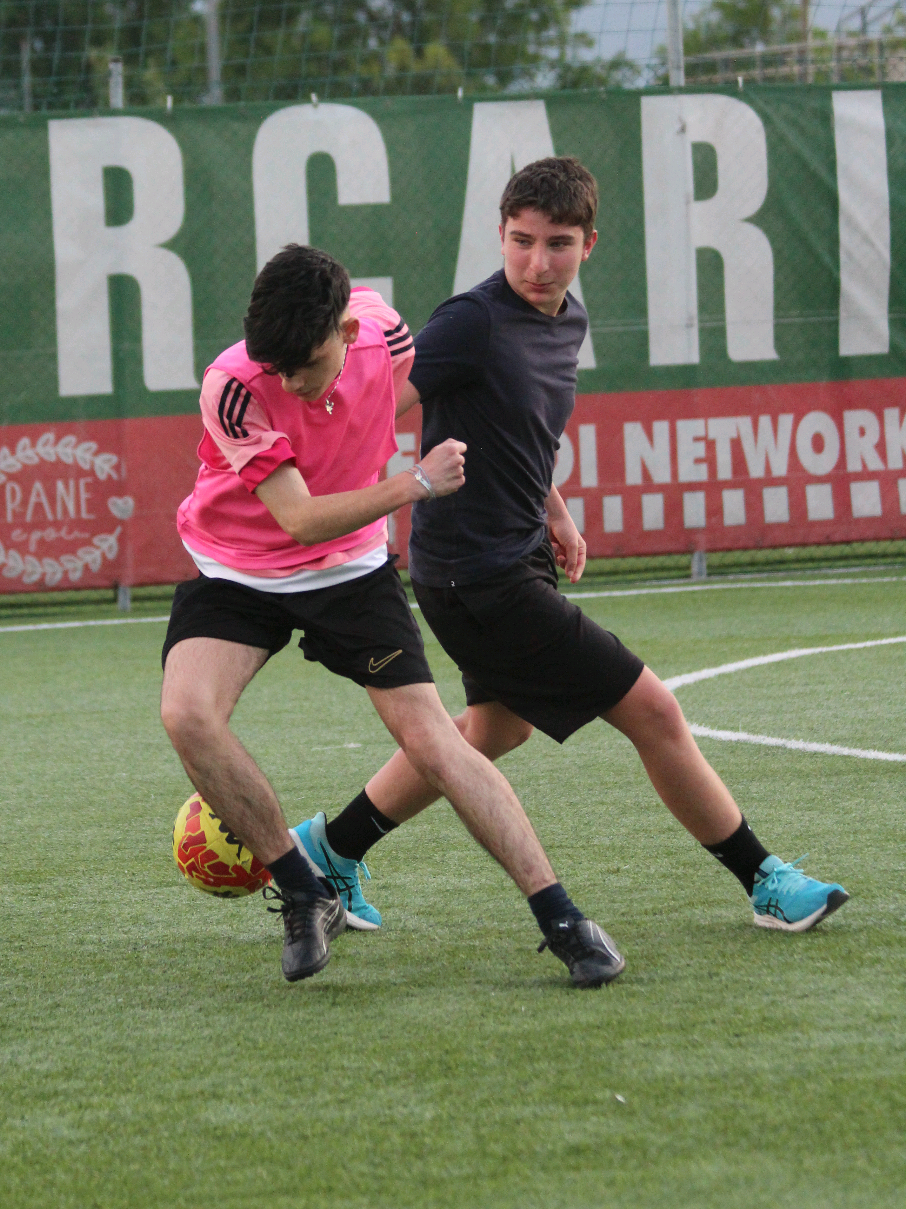 Corso di calcio del progetto 