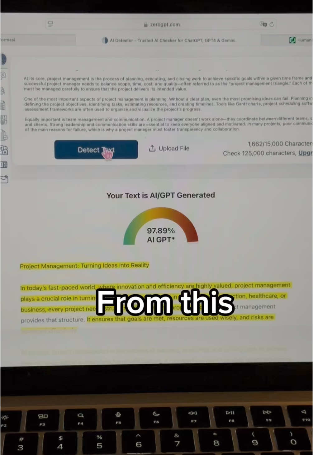 Best AI app to humanize essays 🤍 #humbotai #aiwebsites #aitools #artificelintelligence #humbotai #makewritinghumanlike #contentoptimization 
