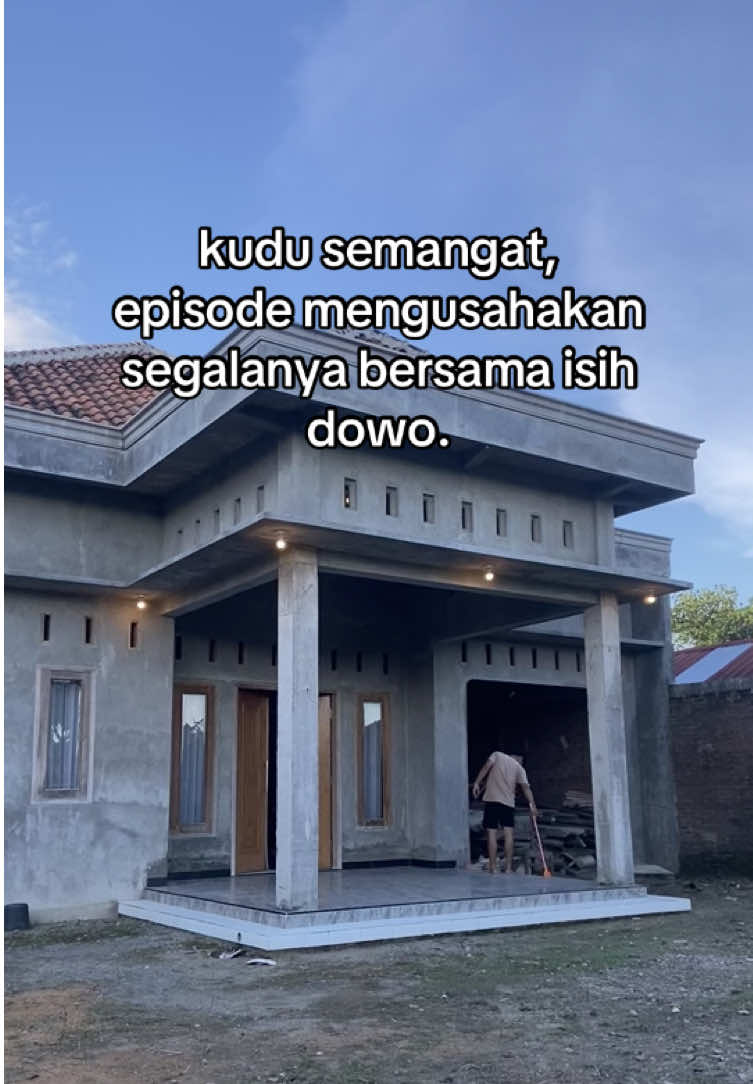 Udah 1tahun ditempati tapi belum finishing bagian luar itu gapapa kan😄 #masyaallahtabarakkallah #allahummabarik #rumahminimalis #rumahimpian #rumahmodern #desainrumah #desainrumahminimalis 