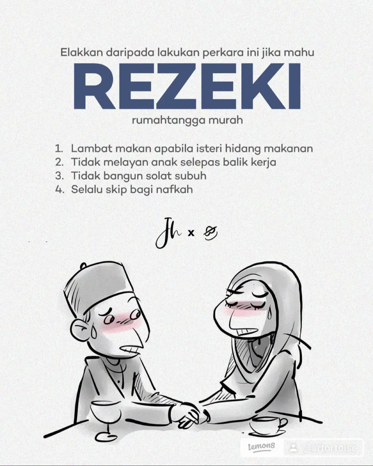 Kadang-kadang kita tak sedar, rezeki sukar mengalir dalam keluarga kerana perkara-perkara yang kita anggap remeh, tapi sebenarnya memberi kesan besar. #artortoisemy #fyp #fypp #fypppppppppppppp #fypシ゚ 