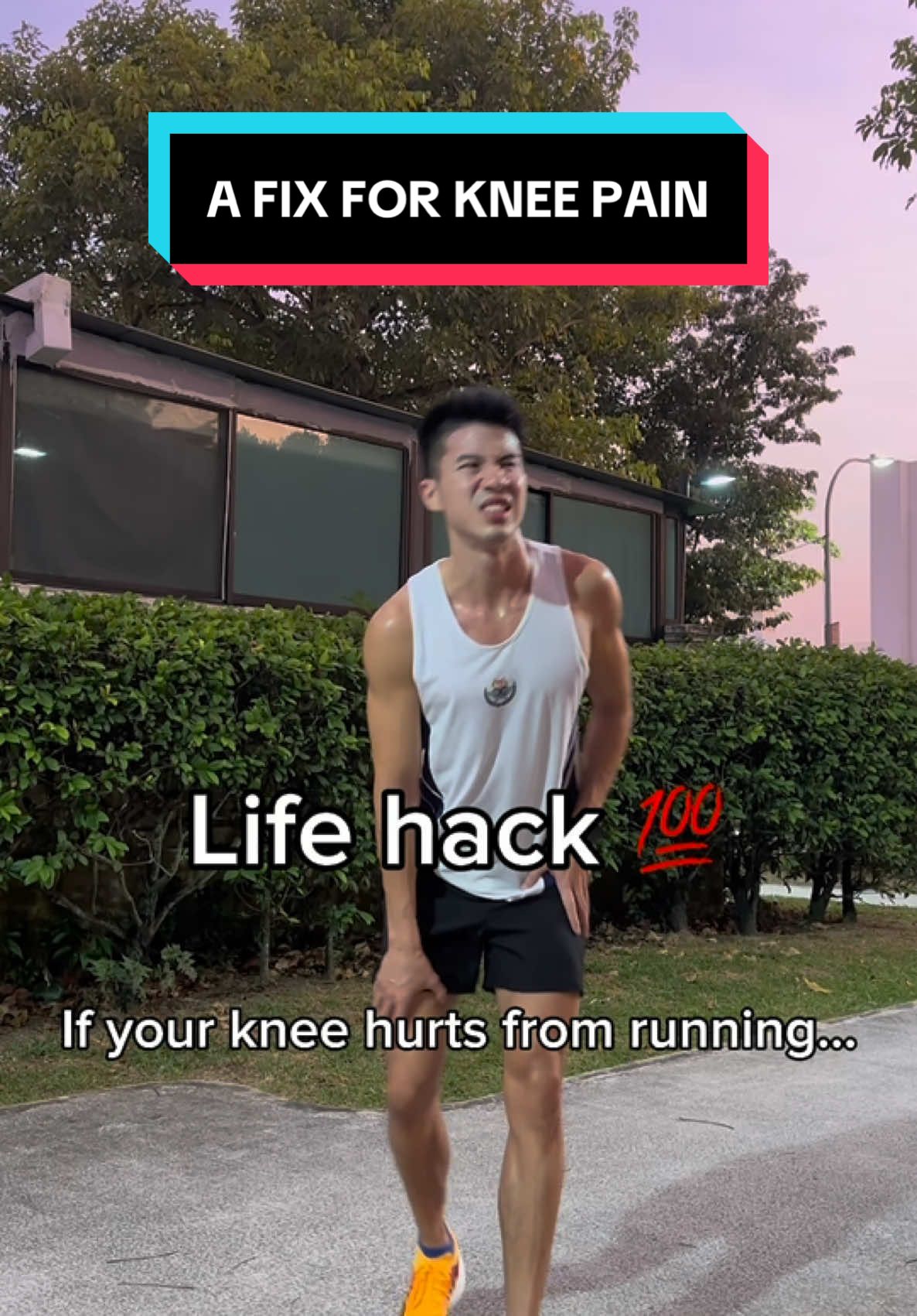Try this if your knee hurts after every run. #run #Running #recovery #recoverytips #runningtips 