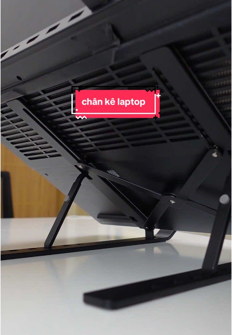 Xài chân nâng này quạt tản nhiệt laptop tản nhiệt tốt hơn, đỡ bị nóng máy, đỡ bị giật lag hơn | Giá đỡ laptop | Nhân check #review #letnhancheck 