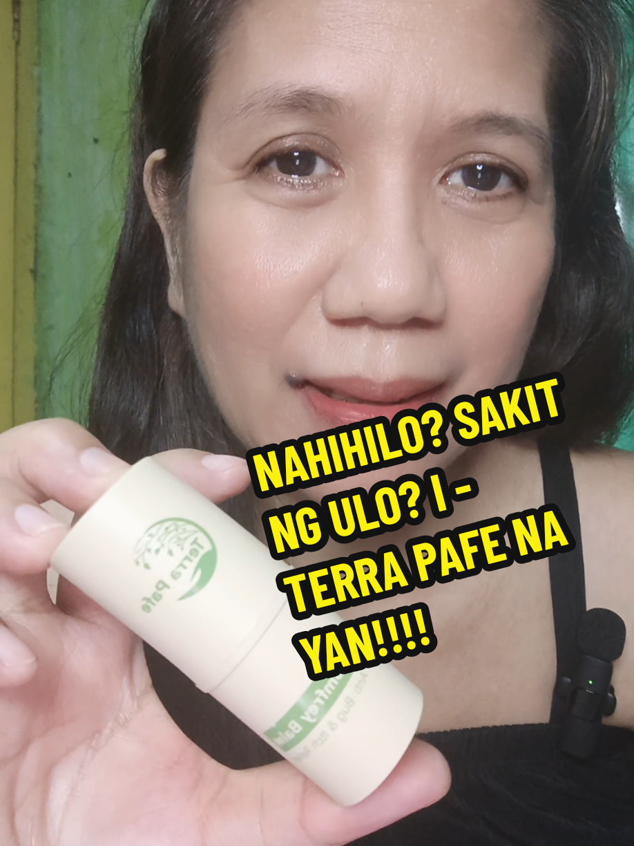 masakit na ulo, baradong ilong, kagat ng insekto, i-TERRA PAFE na yan, giginhawa pakiramdam mo!  #terrapafe  #terrapafearomabalm  #terrapafeherbbalm  #fyp  #stress #relax #herbal #senior #traveltips #health #wellness #giftidea #aromatherapy 