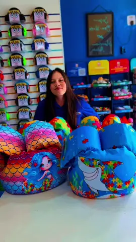 AS MELHORES BOIAS TRIPLAS😍 CORRE NO LINK DA BIO PARA ADQUIRIR A SUA 🧩💙 #autismo #mundoautista #tea #inclusão #autismonãotemcara #autista #maedeautista #Boia #colete #BoiAutismo