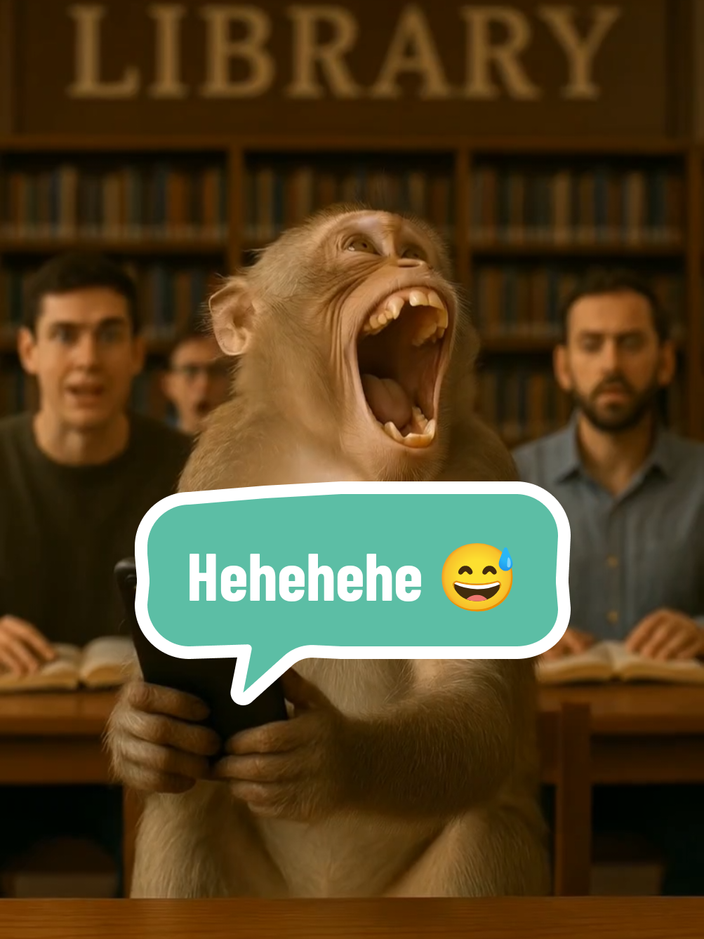 Funny monkey 😀  #monkey #satisfying #funy 