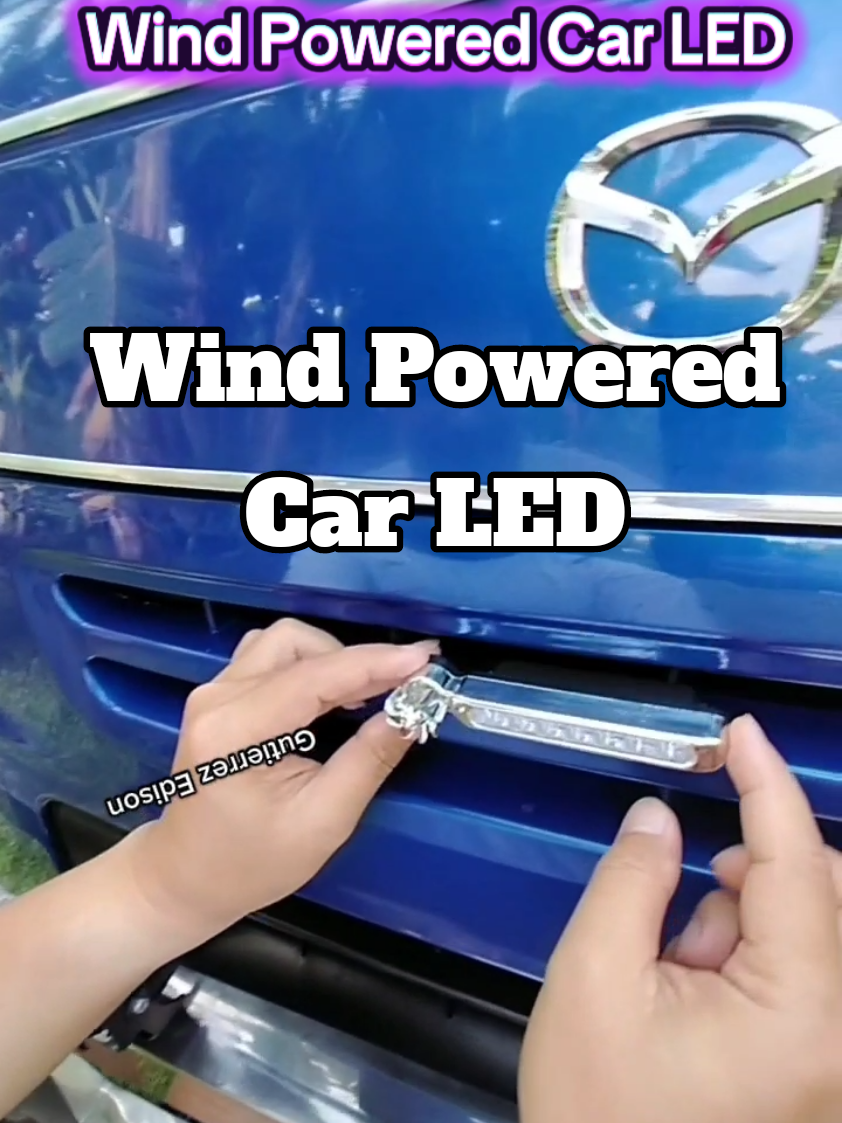 Wind Powered Car LED, car Decor  #windpower  #windpoweredled  #windpoweredledlight  #ledwindpower  #cardecor  #cardecorled 