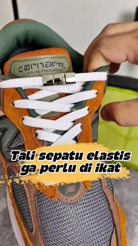 tali sepatu elastis, ga perlu ikat ikat sepatu lagi. harganya murah. cek di keranjang sekarang.