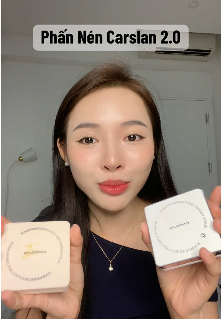phấn nén Carslan k thể thiếu cho mùa hè này luôn á #makeup #makeuptutorial #phanphu #phanphukiemdau #phanphucarslan #phanphunen #phannen #phannencarslan #chekhuyetdiem #kiemdau #trangdiem #xuhuong #xuhuongtiktok #myphamchinhhang #vananhonni 