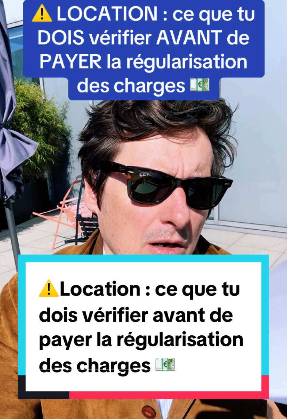 💥 Régularisation des charges locatives : tu DOIS vérifier ça avant de payer !  Ton proprio te demande une régularisation de 800 € 😱 ?  ➡️ STOP, ne paye pas sans vérifier ces 3 points :  1️⃣ Charges forfaitaires ? → Pas de régularisation possible. C’est interdit, tu peux refuser.  2️⃣ Charges réelles ? → Il doit te fournir les justificatifs (arrêté de comptes + taxe ordures). Tu compares avec ce que tu as déjà payé 💡  3️⃣ Montant trop élevé ? → Tu peux contester, les juges peuvent te donner raison ✅  Tu vois, c’est pas si simple… et tu peux éviter de te faire avoir ! 💪  👇 Dis-nous si tu as déjà eu ce cas en commentaire 👇  🔔 Abonne-toi pour d'autres conseils simples, concrets et légaux sur la location et tes droits de locataire 🏠 #chargeslocatives #contratdelocation #logementlocatif #locataire #teom #conseilimmobilier #economiserdelargent #nepassefaireavoir 