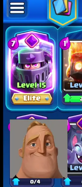 MEGA KNIGHT NÍVEL 15 NA ARENA 4 😂 #clashroyale 
