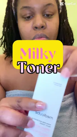 Anything having to do with korean skin care.. give me 15 of em!! I was sent this milky toner by @medicube & im obsessed. 
