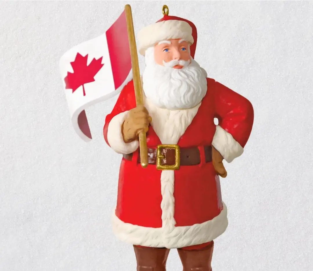 DID YOU KNOW: Santa Claus is Canadian — officially. Canada Post has assigned him the postal code H0H 0H0 and receives thousands of letters addressed to him each year.