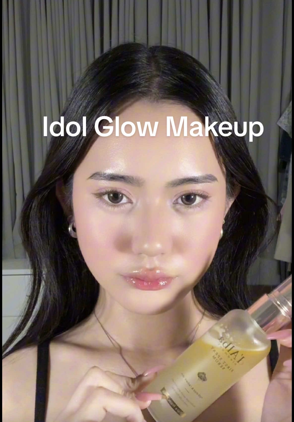 Tried a new makeup style and I’m obsessed! It’s super glowy-totally opposite to my usual preference, but I was surprised by how much I loved it @DALBA 