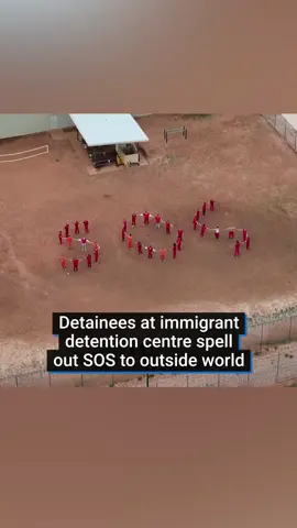 Detainees at the Bluebonnet immigrant detention centre in the small city of Anson, Texas, sent the outside world a message this week: S-O-S. With a Reuters drone flying nearby, 31 men formed the letters in the dirt yard of the facility. Ten days earlier, dozens of Venezuelan detainees at the center were given notices by immigration officials that alleged they were members of the Venezuelan gang Tren de Aragua and subject to deportation under a wartime law. #deportation #migrants #elsalvador #worldnews #usnews #news