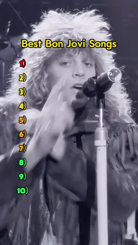 Top 10 Best Songs of Bon Jovi #Bonjovi#70smusic #70s #80s #80skid #fy #80smusic #90s #Song#90skids #Music