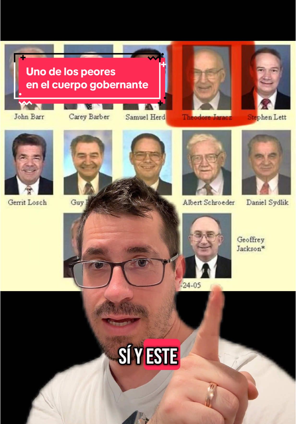 Theodore Jaracz estuvo detrás de la ocultación sistemática de los delitos en contra de la infancia. Ese señor también impidió a los testigos de Jehová cursar estudios superiores. A partir de ese señor podían expulsar a los testigos por cualquier motivo #satijamon #testigosdejehova #lostestigosdejehova #watchtowerbibleandtractsociety #jworg 