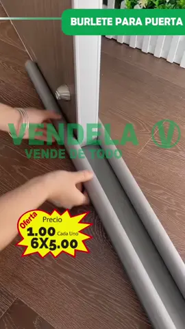 Burlete para puerta 🚪 👌 Excelente producto si buscas detener la entrada de insectos, polvo o agua al interior de tu hogar.. Ven a Vendela por el tuyo 💚  💵 Precio: 1.00 cada uno 💵 Precio: 6x5.00 #panama #vendela #vendedetodo #central #ladoña #chorrera #24dediciembre #SanMiguelito