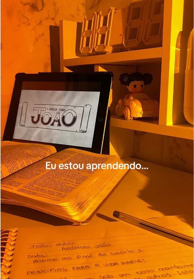 Começando novamente por João 💖🥹#biblia #study #cristao #estudobiblico #garotascristãs #evangelio 