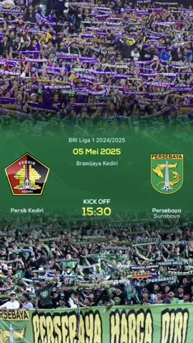 Kulonuwon Kediri 💚💜🙏🏻 #persikkediri #persebaya 