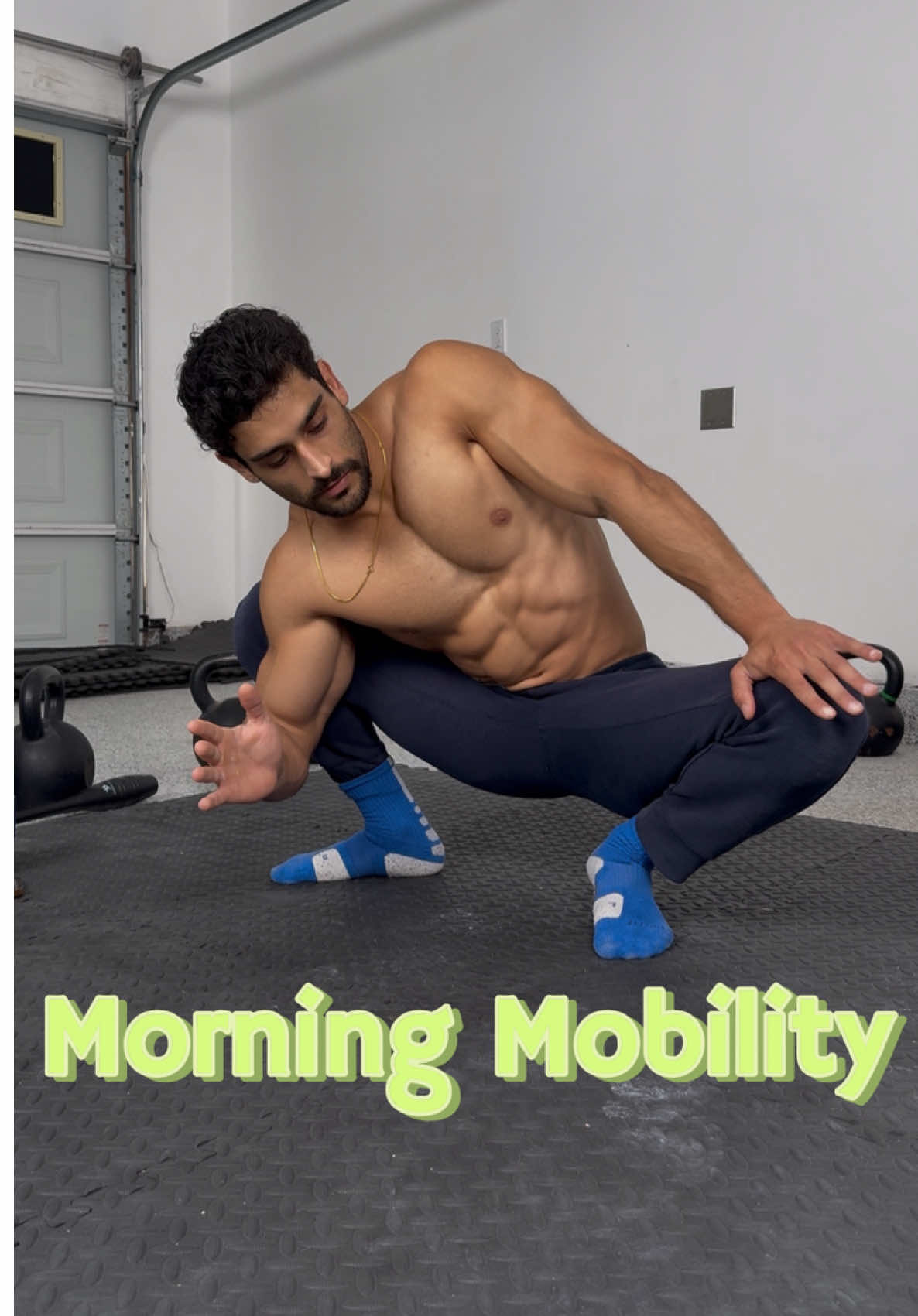 ☕️MORNING DEEP SQUAT MOBILITY ROUTINE☕️ Most people start their day with a chair and a phone. Here’s a better idea: Squat deep, sip your coffee, and unlock your body. This routine will: ✅ Open up your hips ✅ Restore ankle and knee function ✅ Mobilize your spine ✅ Prime your nervous system for the day Here’s the flow: 1️⃣ Knee Push-Outs — Use your elbow to push your knee open, alternating sides. 10 reps each side. 2️⃣ Twist to Sky — Anchor your elbow against your knee and rotate, reaching to the ceiling. 10 reps each side. 3️⃣ Sissy Squat Pulses — Hands on the ground at first, then try hands-free. 10–15 reps. 4️⃣ Spinal Wave — Tuck your chin and round forward, then extend and look to the sky. 10–15 reps. Do this every morning. Your hips, knees, back, and brain will thank you. Your squat will deepen. Your pain will fade. And your posture will start to correct itself — naturally. Start with 1 round. Build up to 3. And if you want to look like a warrior but move like a child — Link in bio. We’ll talk soon 🥷 #mobility #mobilitytraining #mobilitywod #mobilityexercises #mobilitywork #mobilityflow #flexibility #stretchingroutine #yoga