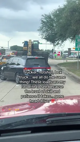 Pedal to the metal baby! OS load coming through town…  #truckinglife #hotshothauler #hotshottruck #cdllife #oversized 