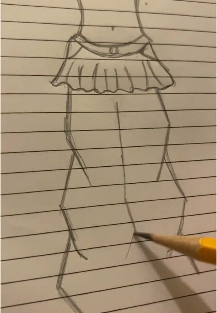 Pants w/ skirt tutorial  ✨💫 | Follow for more tutorials! 💕#koreanstyle #y2kdrawings #Shyy #sketch #tutorial #acubidrawing #top #acubi #skirt #trending #foryoupage #fyp #fypageシ #fypシ゚ #viral #creatorsearchinsights 