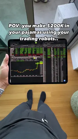 POV: the army of trading robots you built are actually working … comment “bot” and u can see for yourself .