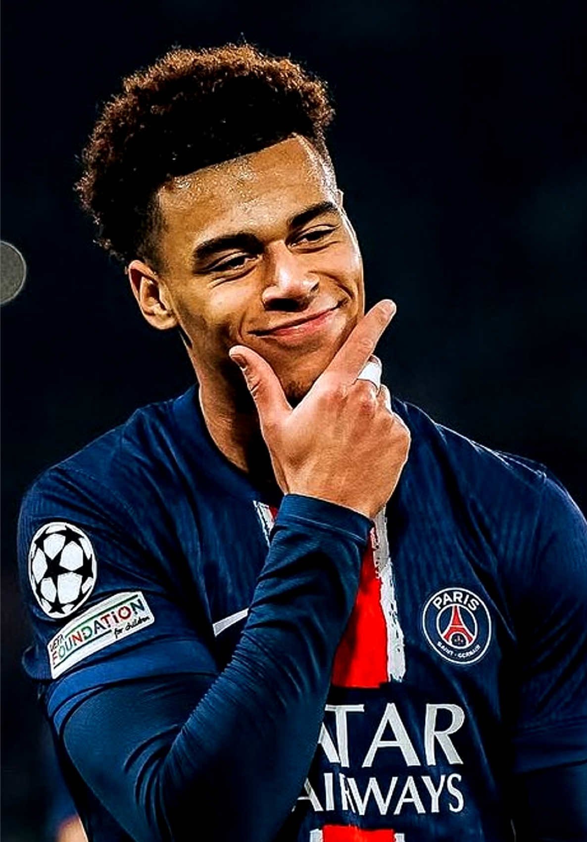 Doué - o jogador do PSG que é MUITO FÃ DO NEYMAR! #neymar #psg #championsleague #futebolbrasileiro 