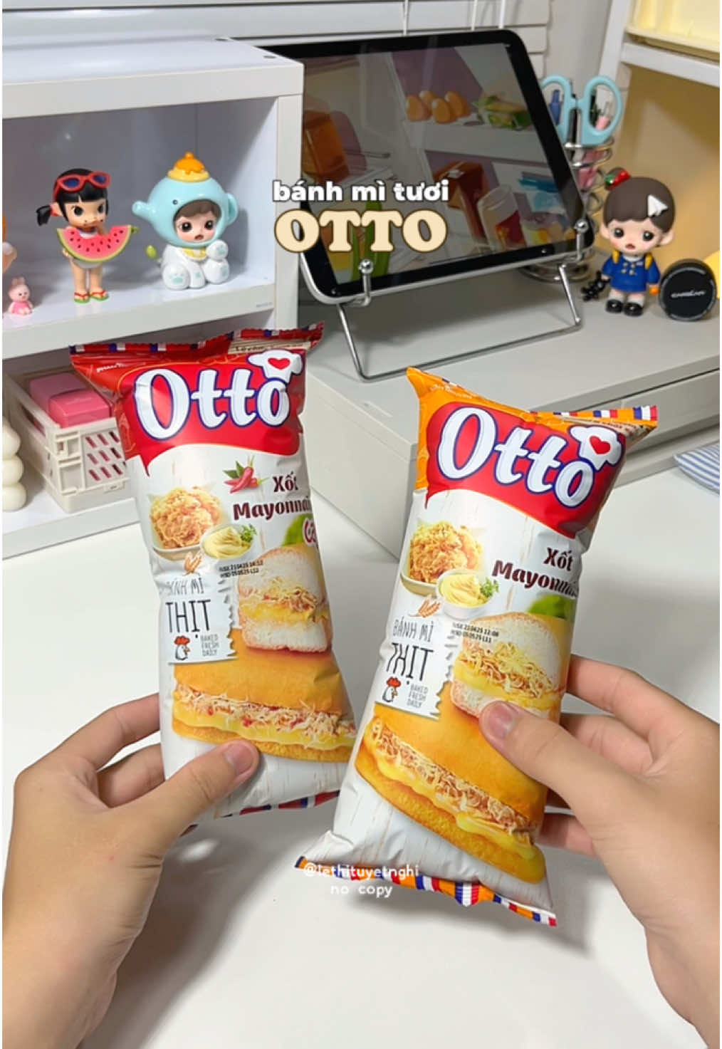 bánh mì tươi ngập ngụa nhân ăn siu ngon lun mọi người ơi 😋#otto #banhmituoi #review #ancungtiktok #anvat #unboxing #asmr #nghile2009 #viral #mukbang #muataitiktok 